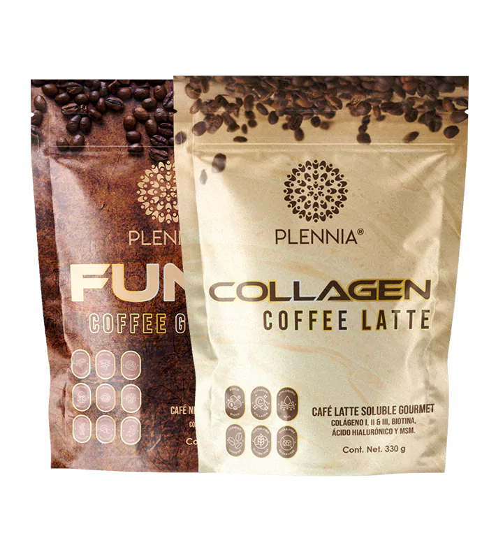 Combo cafe colageno + cafe fungi